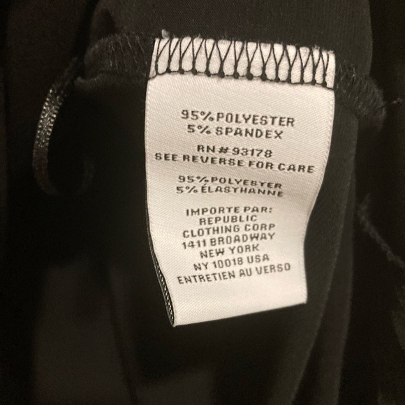 Carmen Marc Valvo Women’s Blouse Top Black W/ decorations Sz. 1X - Picture 8 of 8